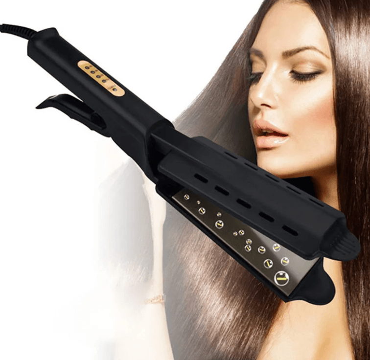 WIDE PLATE IONIC ALISADOR DE CABELO FLAT IRON